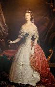 unknow artist Portrait of Empress Elisabeth of Austria-Hungary china oil painting artist